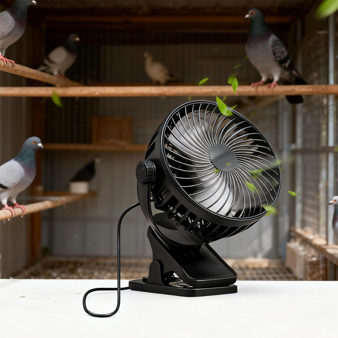 Ventilator für Pflanzen - 360° Rotierender Abluftventilator | Gewächshaus Abluftgerät,Für Badezimmer