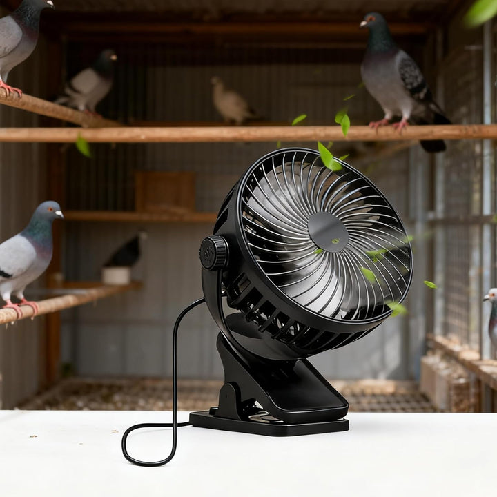 Ventilator für Pflanzen - 360° Rotierender Abluftventilator | Gewächshaus Abluftgerät,Für Badezimmer