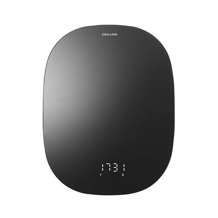 ZWILLING ENFINIGY Digitale Küchenwaage, Haushaltswaage mit LCD-Display, Aufladung per USB, bis 10 kg