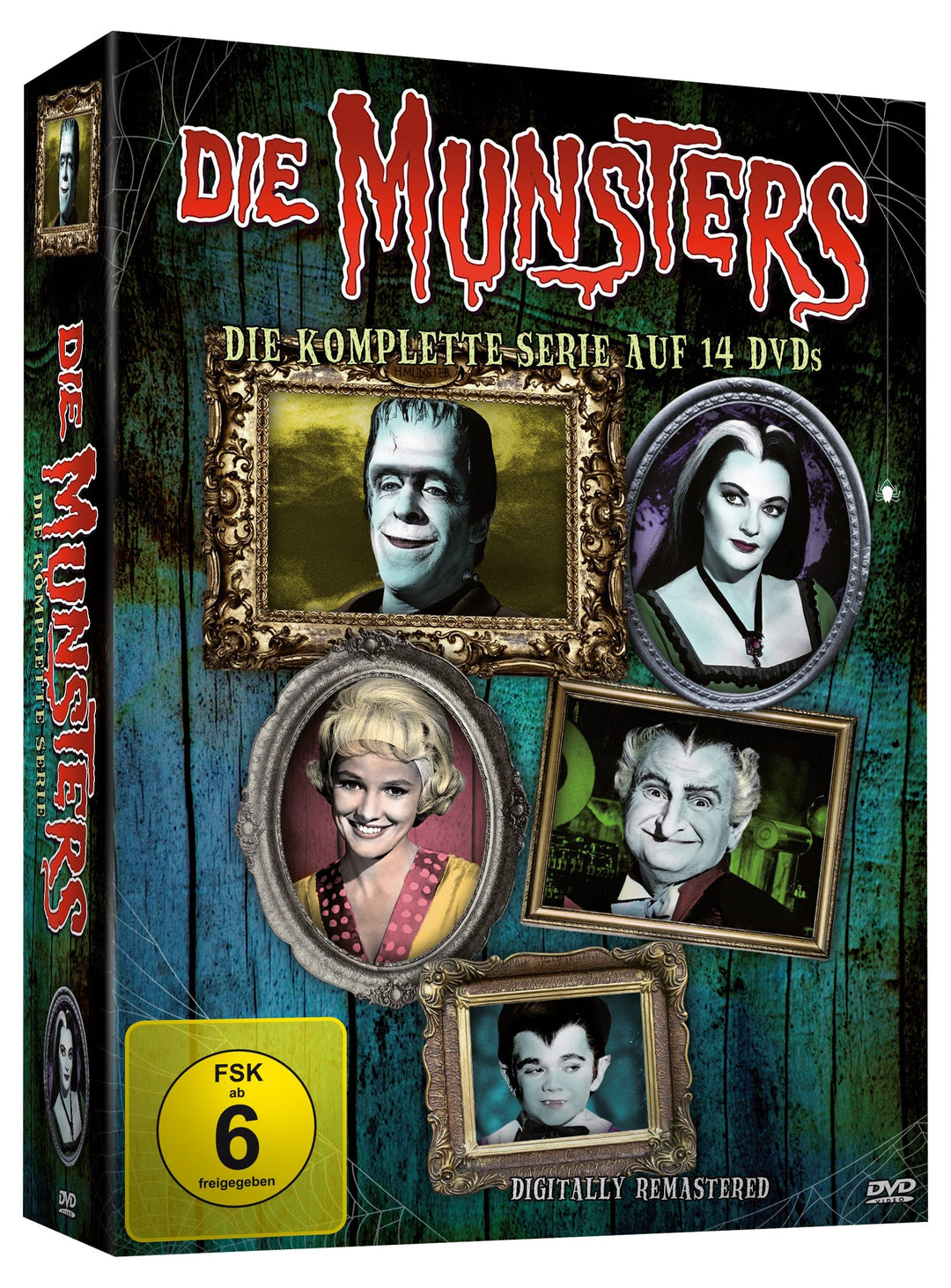 Die Munsters - Die komplette Serie [14 DVDs], DVD