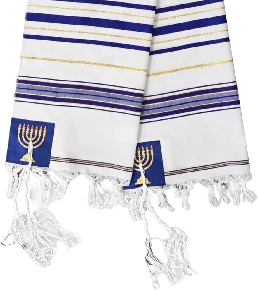 Tallit-gebetsschal, Traditioneller Messianischer Tallit-gebetsschal, Jüdisch-christlicher Israel-geb