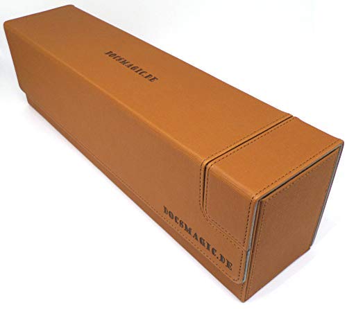 docsmagic.de Premium Magnetic Tray Long Box Red Large - Card Deck Storage - Kartenbox Aufbewahrung T