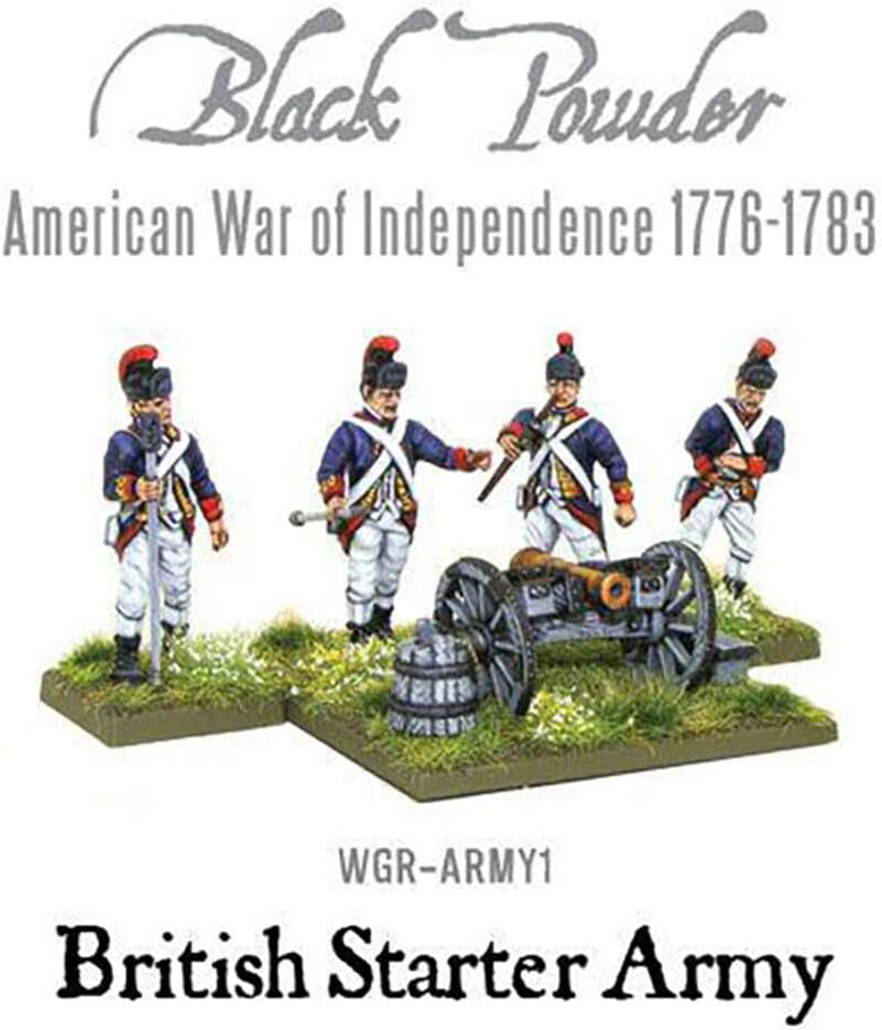 Black Powder AWI British Starter Army