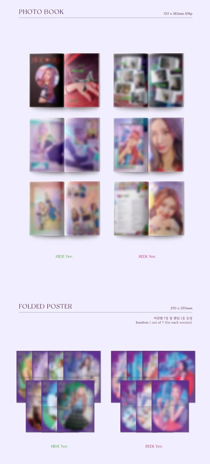 Hide & Seek-Hide Version-Inkl.Photobook, Audio-CD