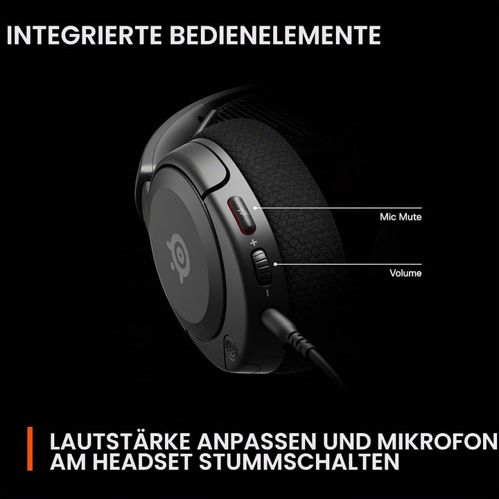 SteelSeries Arctis Nova 1 Multi-System-Gaming-Headset – HiFi-Treiber – 360° räumliches Audio – Komfo