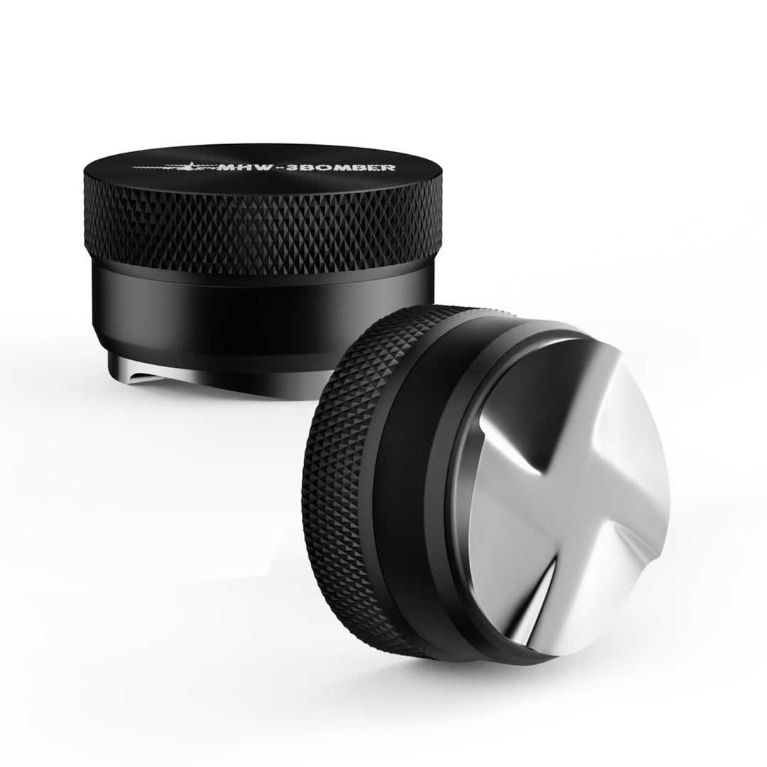 MHW-3BOMBER 53.35mm Espresso Leveler Kaffeeverteiler Verstellbare Höhe 53mm Verteilerwerkzeug für 54