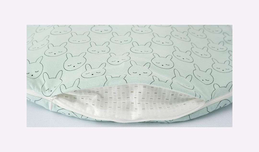 Träumeland S0102307 Aussenschlafsack LIEBMICH Kuschelhase 80/86, mehrfarbig