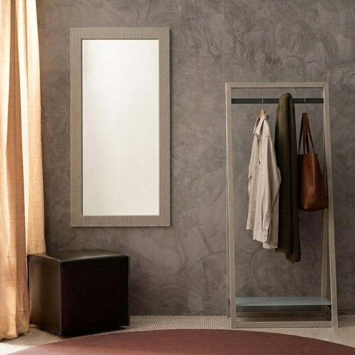 ARHome Wandspiegel, 120 x 60 cm, Taubengrau, Spiegel, Made in Italy Taupe 120 x 60, Taupe 120 x 60