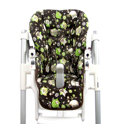 Babys-Dreams Sitzkissen Ersatzbezug für Peg Perego Prima Pappa Diner * 7 FARBEN EULE MOTIVE * NEU Eu