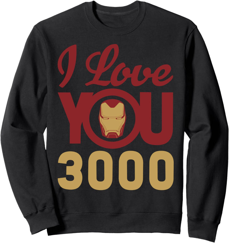 Marvel Avengers Iron Man I Love You 3000 Sweatshirt