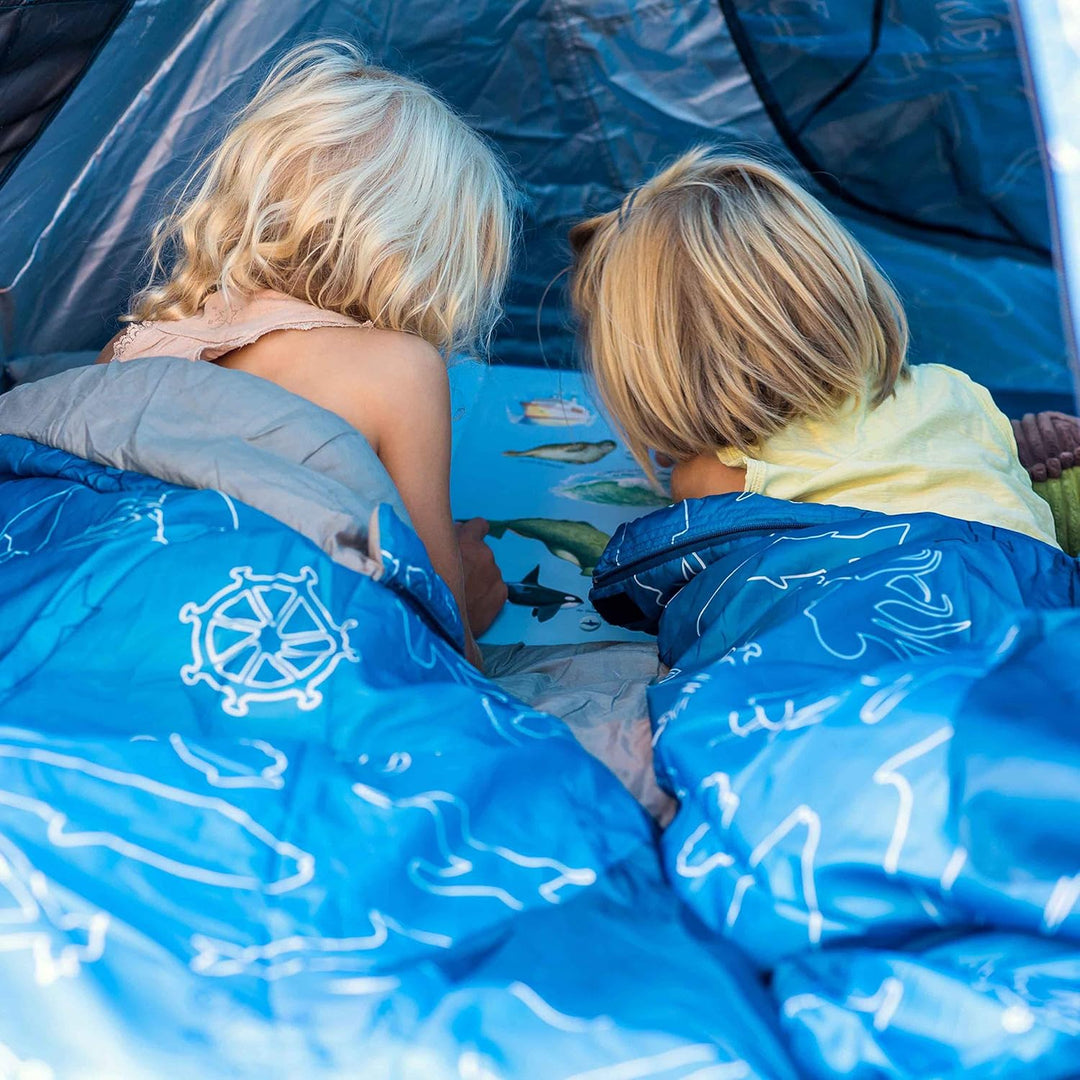 outdoorer Kinderschlafsack Dream Express - Deckenschlafsack für Kinder, mit Baumwolle gefüttert BKM