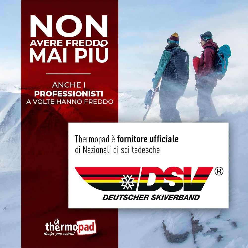 THERMOPAD Sohlenwärmer (Einlegesohle) Gr. S, L oder XL (36-46) – DAS ORIGINAL: 30 Paar Wärmepads für