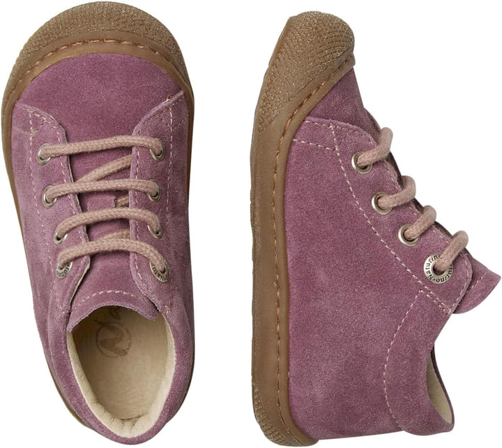 Naturino Cocoon-Lauflernschuhe aus Veloursleder 18 EU Violett, 18 EU Violett