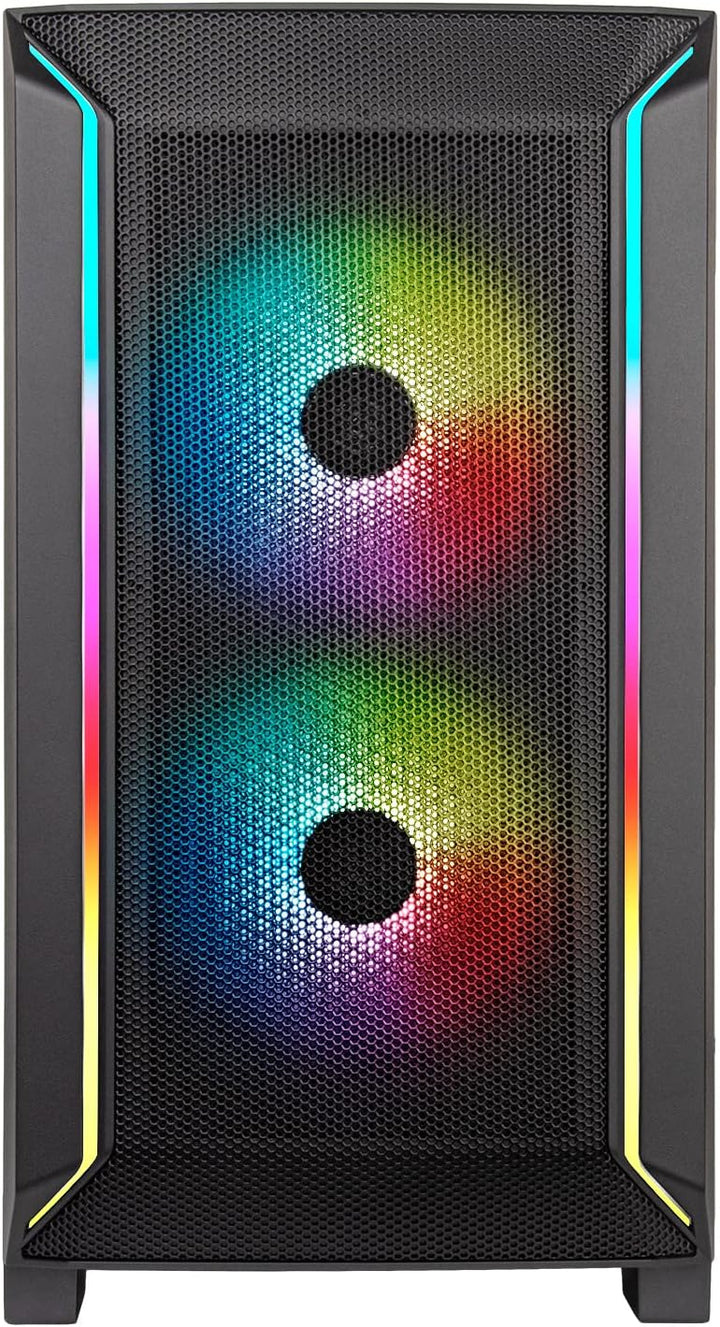 Silverstone SST-FA312Z-BG - FARA mATX-Gaming-Gehäuse mit hohem Luftstrom und hoher Kapazität