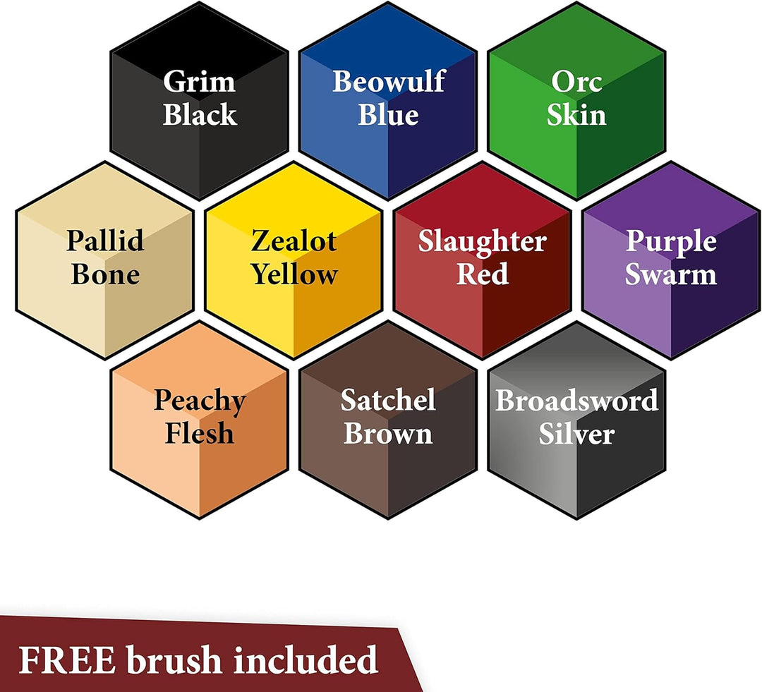 The Army Painter Speedpaint 2.0 Starter Set, perfekt für Anfänger, 10 Tropfflaschen mit 18 ml ungift
