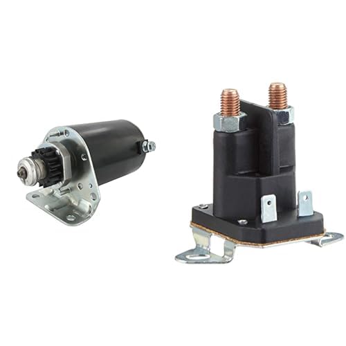 Greenstar 6277 Anlasser elektrisch mit Ritzel 16 Zähne anpassbar für Briggs &amp; Stratton &amp; 4621-Anlass