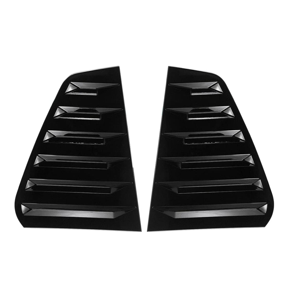 Micvtve Seitenfensterrollos für hinten Golf 7 R 7 7.5 2013-2020 Rennstil Fensterrollos Entlüftungsab