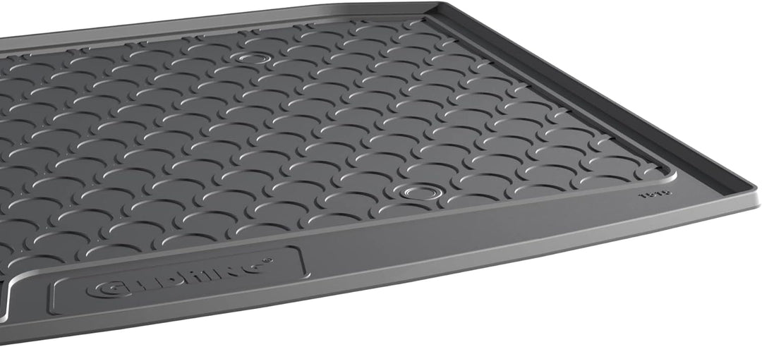 Gledring Rubbasol (Gummi) Kofferraumwanne kompatibel mit Skoda Karoq 2WD 7/2017- (Tiefe Ladeboden) K
