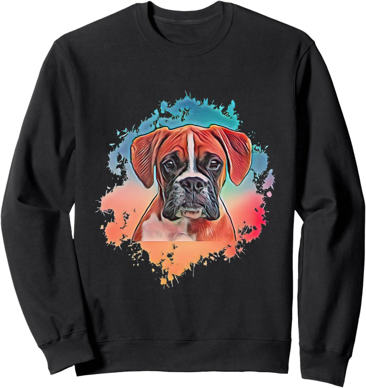 Boxer Dog Pet Deutsche Boxer Sweatshirt