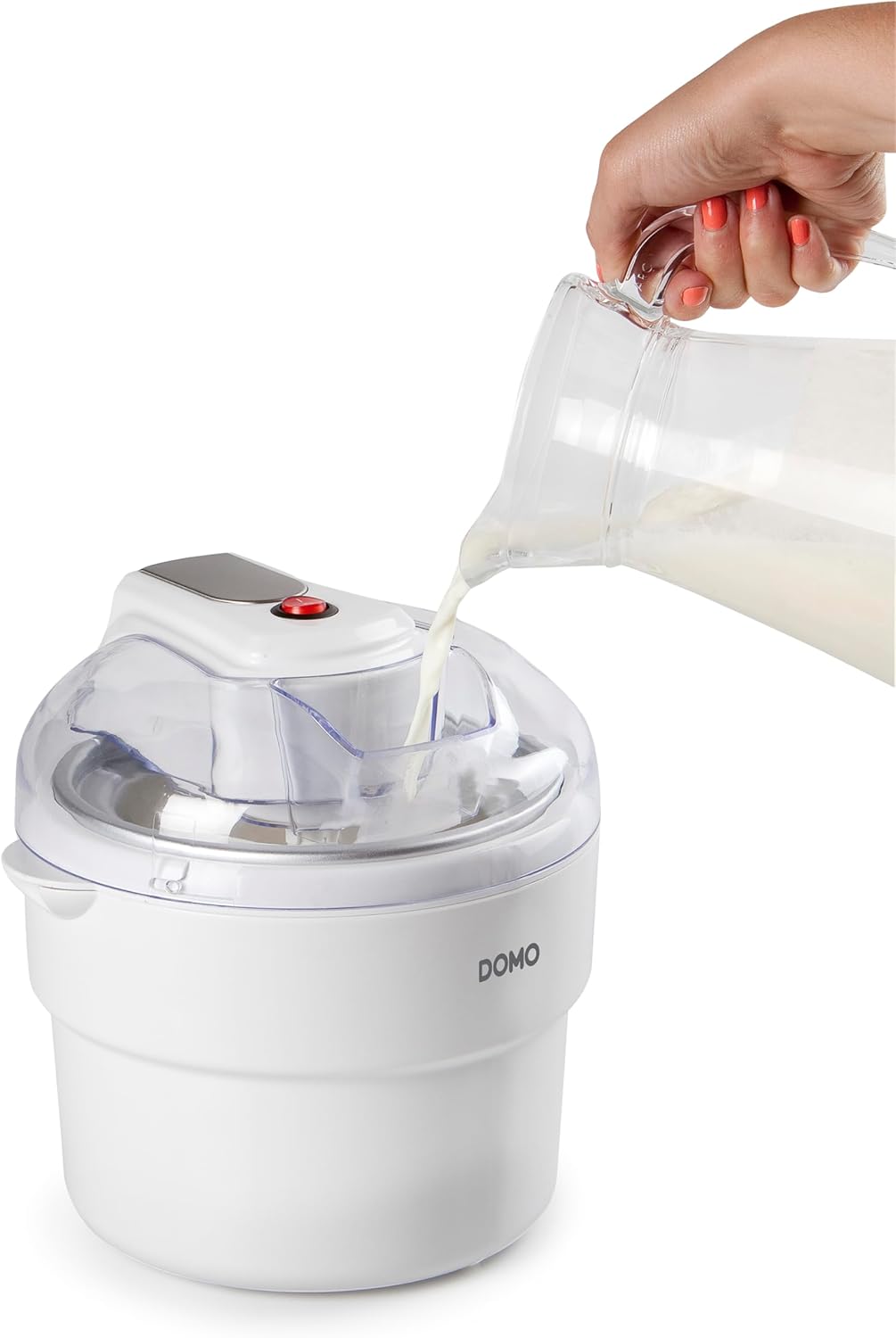 Domo DO2309I Eismaschine, Weiss
