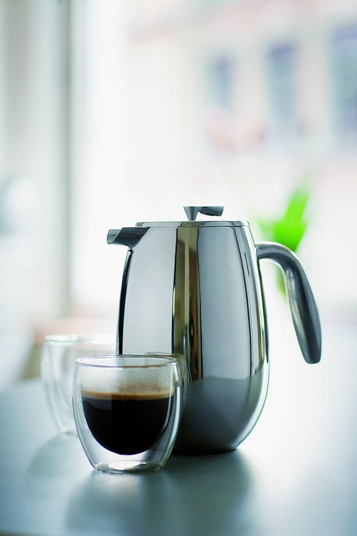 Bodum columbia Kaffeebereiter (Doppelwandig, Edelstahl, Spülmaschinengeeignet, 0,35 liters) shiny Sh