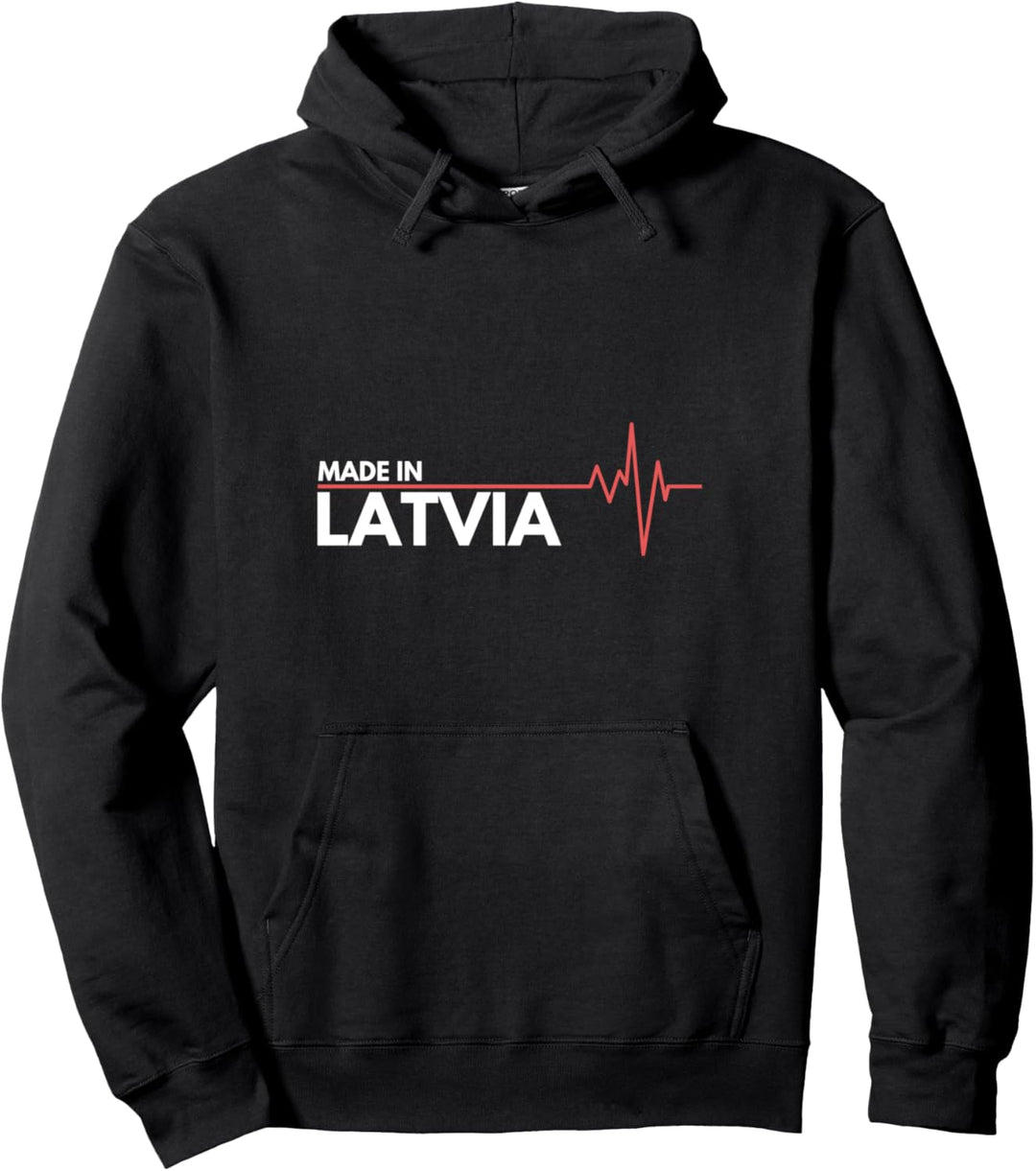 Lettland Proud Sport Fan Supporter Pullover Hoodie
