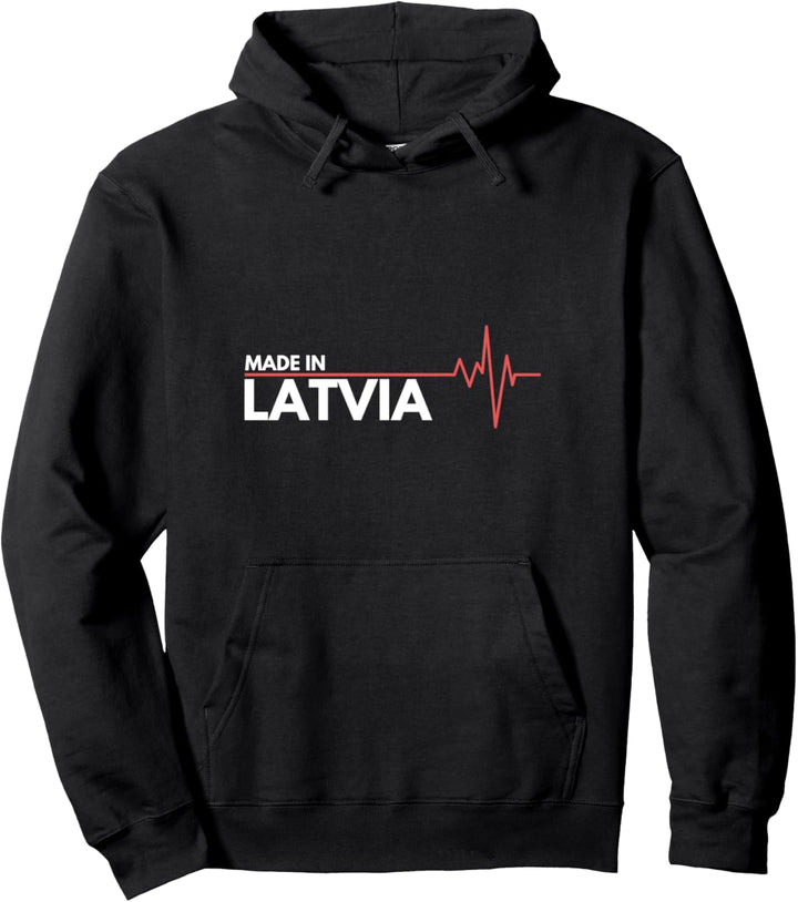 Lettland Proud Sport Fan Supporter Pullover Hoodie