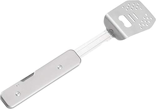 Roxon Mini BBQ Tool 4 in 1 Grillbesteck, Farbe:grau