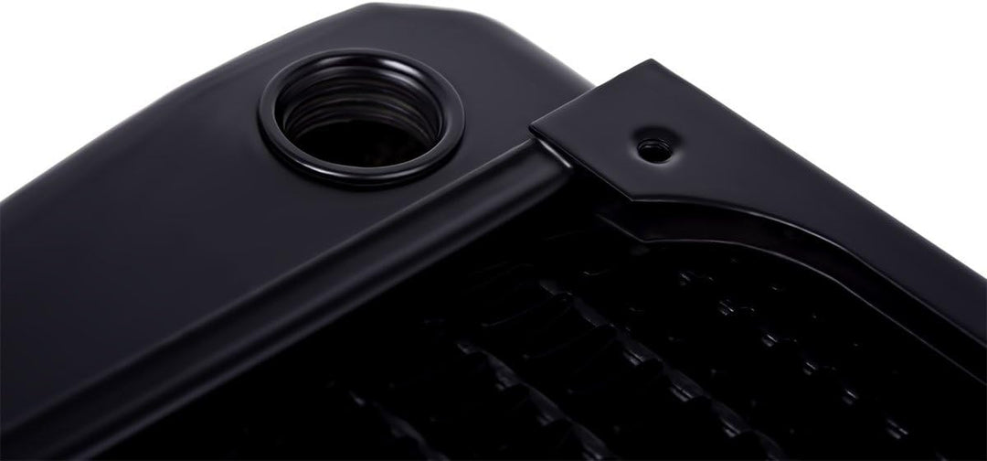 Alphacool 14241 NexXxoS ST30 Full Copper X-Flow Radiator - CPU Wasserkühlung - 140mm, Kupfer / Schwa