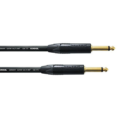 CORDIAL Kabel Gitarre jack recht 9 m Kabel INSTRUMENT Peak Standard