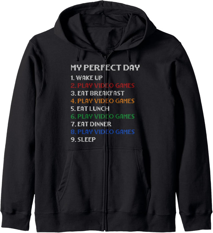 Spielen Sie Videospiele My Perfect Day Kapuzenjacke
