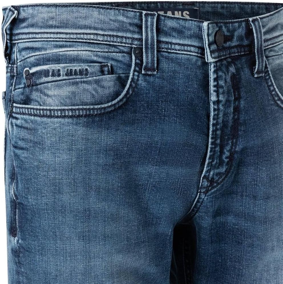 MAC Jeans Herren Ben Loose Fit Jeans 31W / 30L H689 Dark Indigo Authentic Wash, 31W / 30L H689 Dark