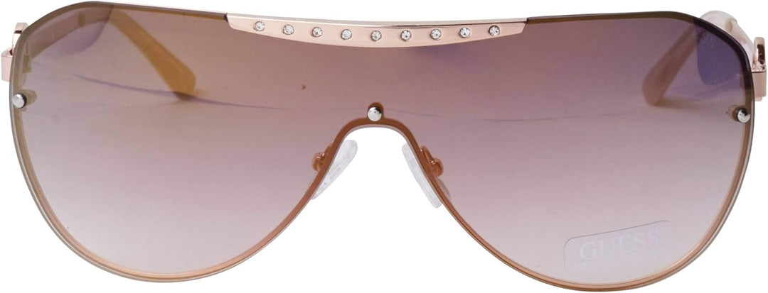 GUESS Factory Pave Shield Sunglasses