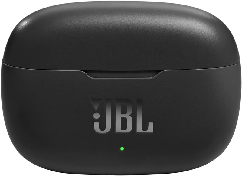 JBL Wave 200 TWS True-Wireless In-Ear Bluetooth-Kopfhörer in Schwarz – Kabellose Ohrhörer mit integr