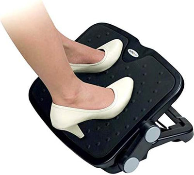 StarTech.com Schreibtisch Fussstütze - Ergonomische Fussauflage - Höhen und Winkel verstellbar - Fus
