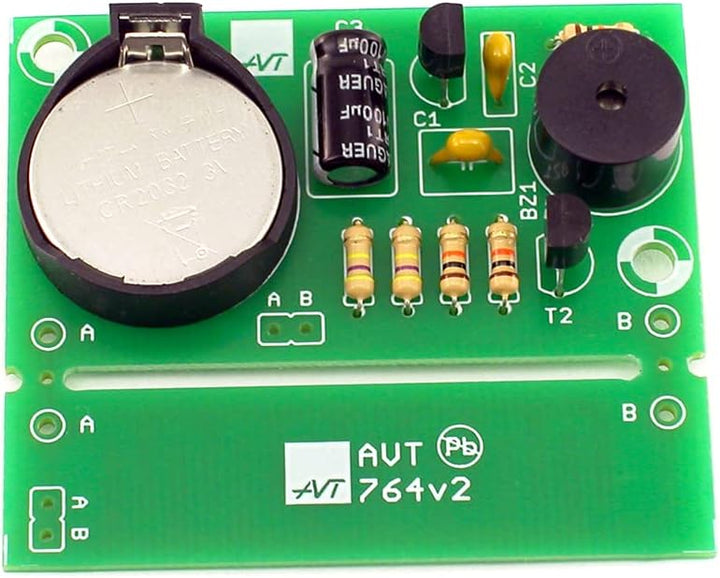 AVT764 KIT DIY, Elektronisches DIY Kit, Übungsplatine für Anfänger, Kit zum selber löten, Konstrukti