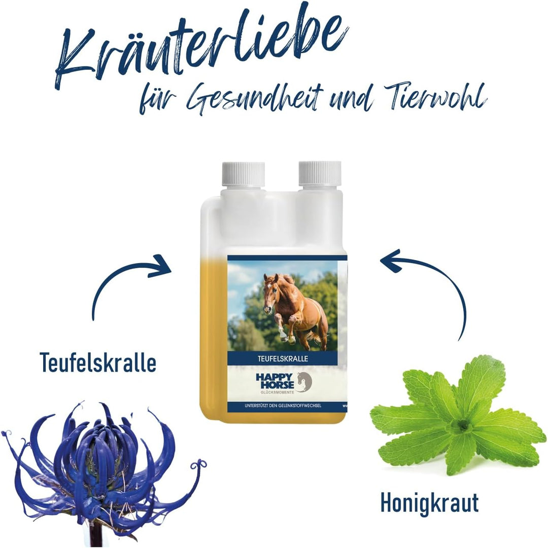 Happy Horse Gelenke & Sehnensaft mit Teufelskralle - 1 Liter, Gelenke & Sehnen