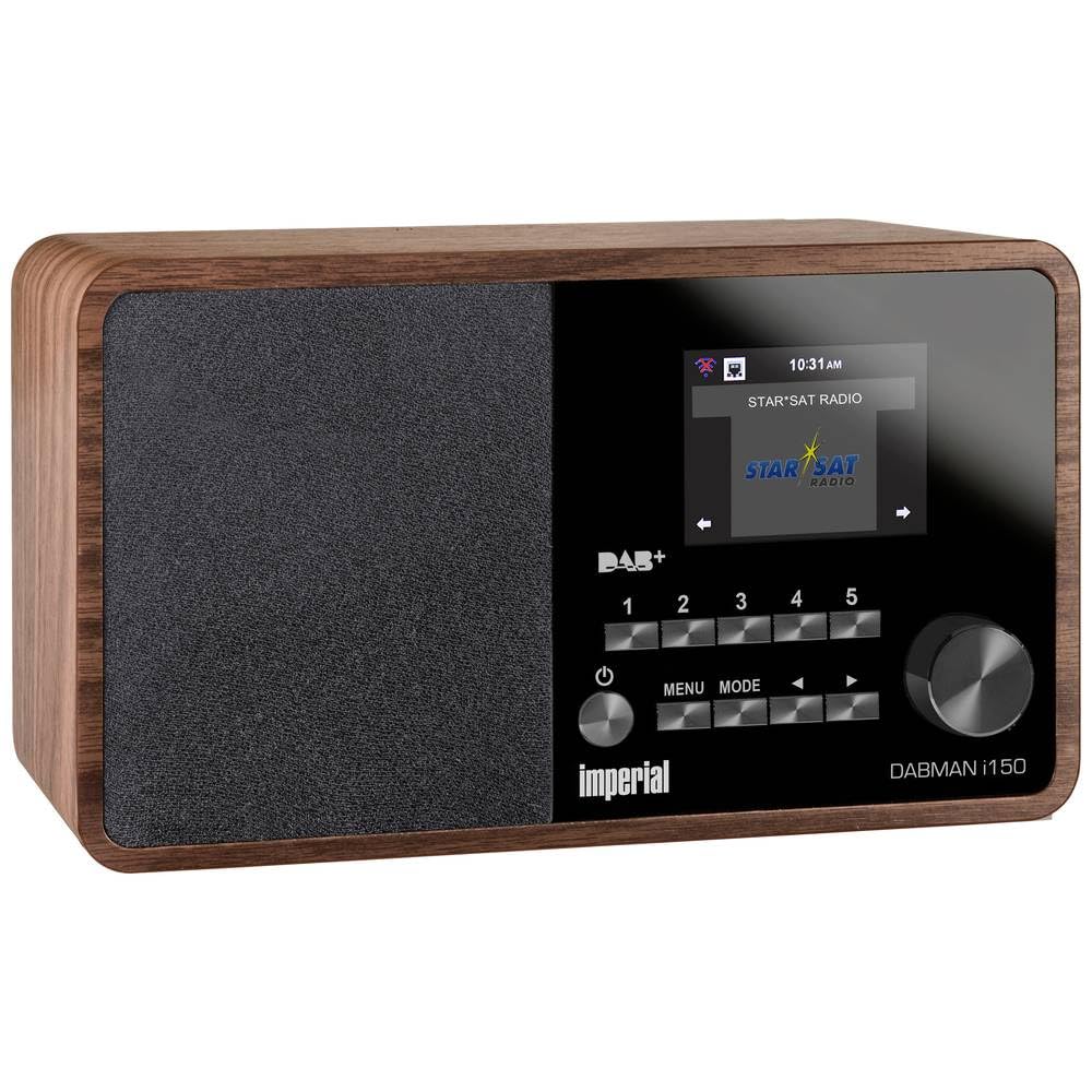 Imperial DABMAN i150 Internetradio/Digitalradio (Internet, DAB+ / DAB, UKW, USB, WLAN, 2,8"" Farbdis