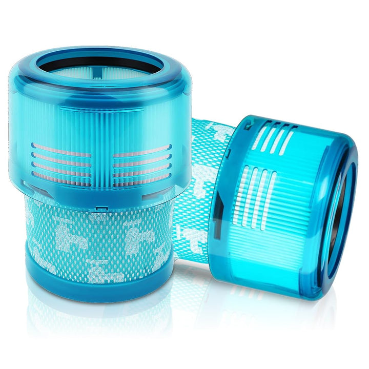 2 Stück Filter kompatibel für Dyson Gen 5 Detect Absolute Akku Staubsauger,Staubsaugerfilter-Ersatz-