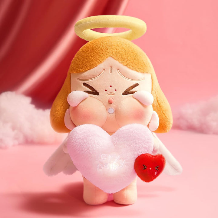 POP MART Crybaby Crying for Love Series-Plush Gift Box Sammelfiguren Sammler Kunstspielzeug Spielzeu