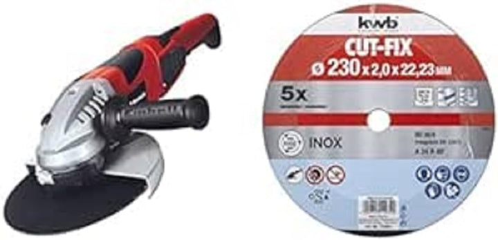 Einhell Winkelschleifer TE-AG 230/2000 (2000 W, Scheibe Ø 230 mm, Softstart, drehbarer Handgriff, Sc