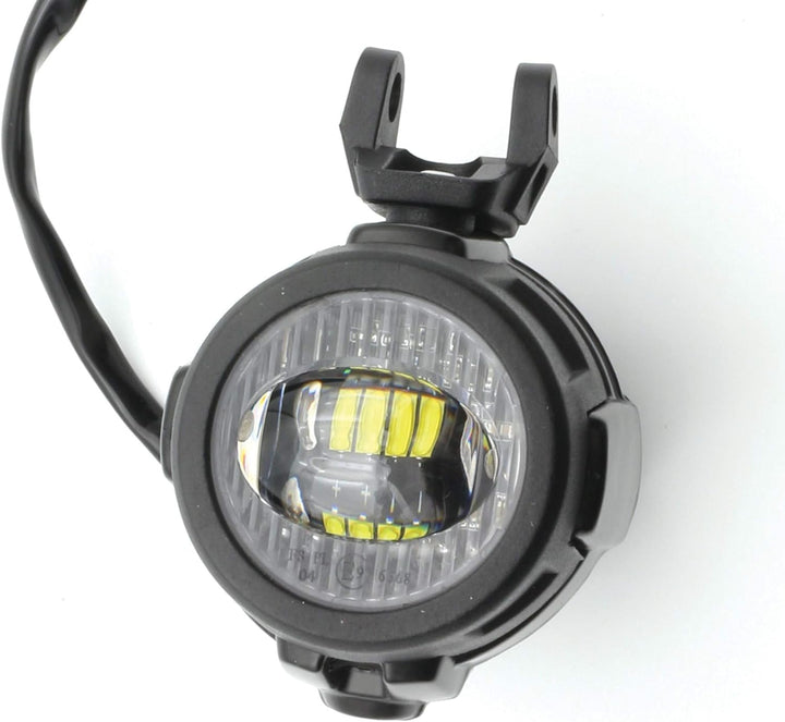 CPOWACE Zusätzliche Motorrad LED Scheinwerfer, 2 Stück LED Motorrad Nebel Licht Zusatzscheinwerfer,w
