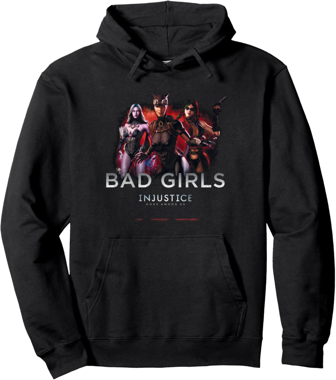 Injustice: Gods Among Us Bad Girls Characters Pullover Hoodie