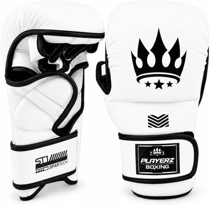 Playerz Spartec MMA-Handschuhe, 200 g, gemischte Kampfsport-Handschuhe, 227 g, Grappling-Handschuhe,