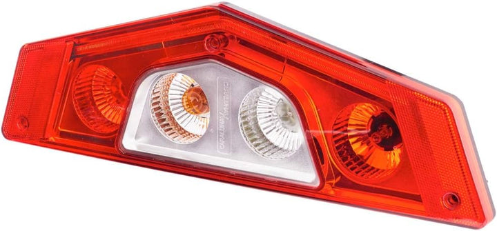 HELLA - Heckleuchte - Caraluna X - Glühlampe - 12V - Einbau/geschraubt - Lichtscheibenfarbe: rot/gla