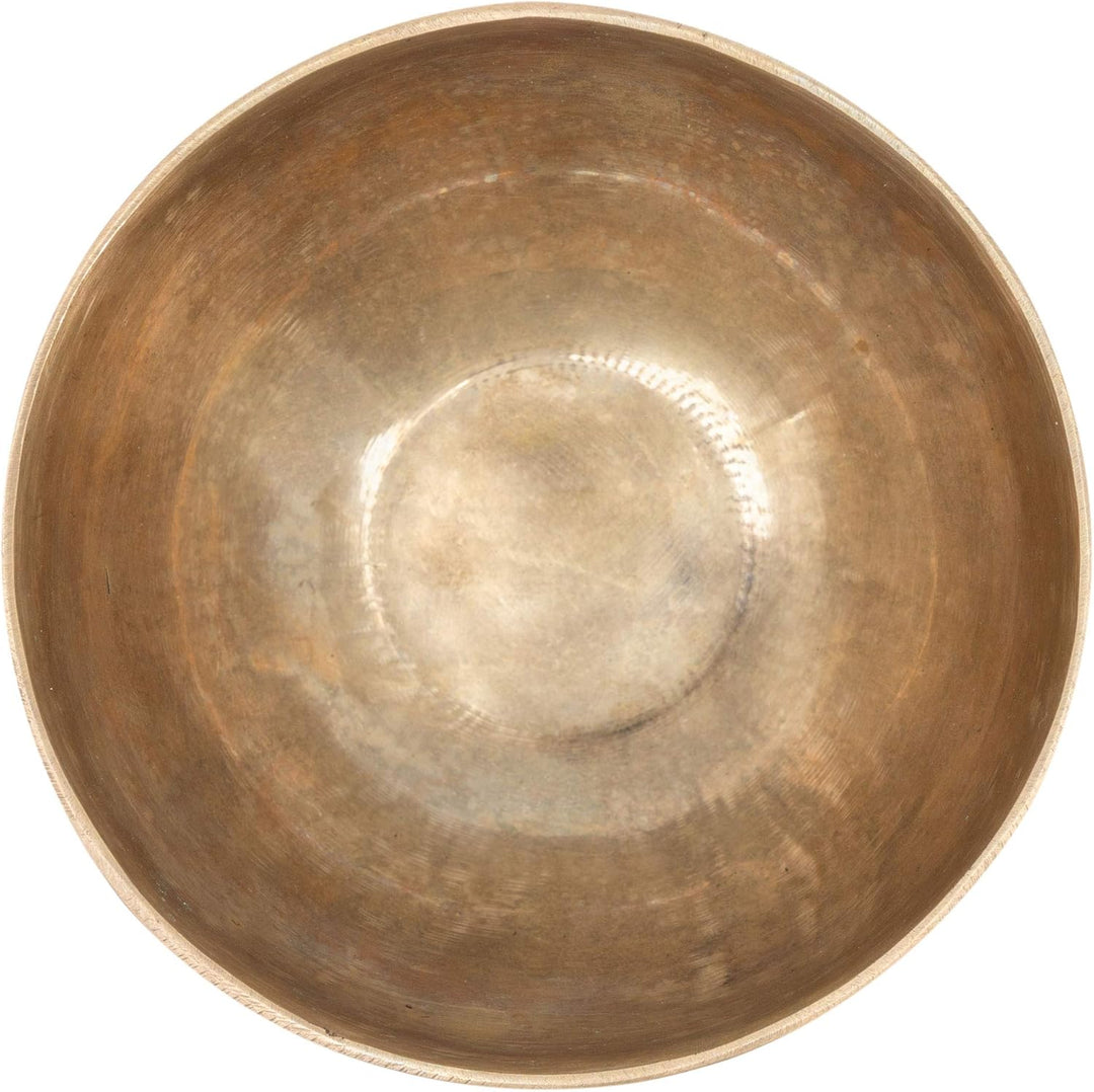 XDrum Omshanti Klangschale 13 cm - Gewicht: 500g - handgemacht in Indien - ideal für Meditations- un
