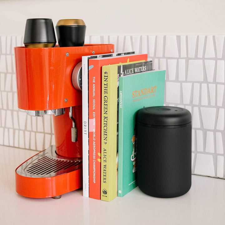 Fellow Vakuumbehälter zur Aufbewahrung von Kaffee und Lebensmitteln, integrierte Vakuumpumpe, hermet
