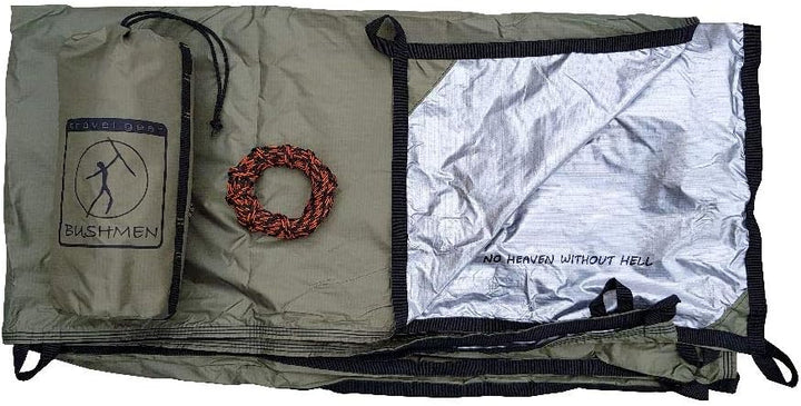 Bushmen Thermo Tarp 2 x 3 Meter, Regendach, Isolierung, Kälteschutz,