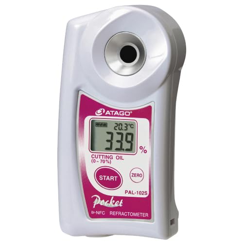 ATAGO Cutting Oil Refractometer PAL-102S (with Silicon Cover, no Batteries) | Mit Silikonhülle, Ohne