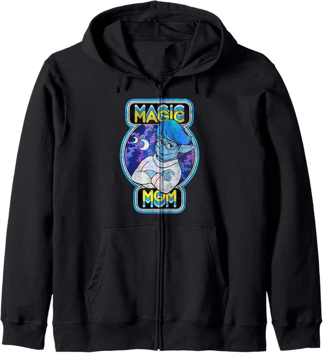 Disney Pixar Onward Laurel Magic Mom Retro Portrait Kapuzenjacke